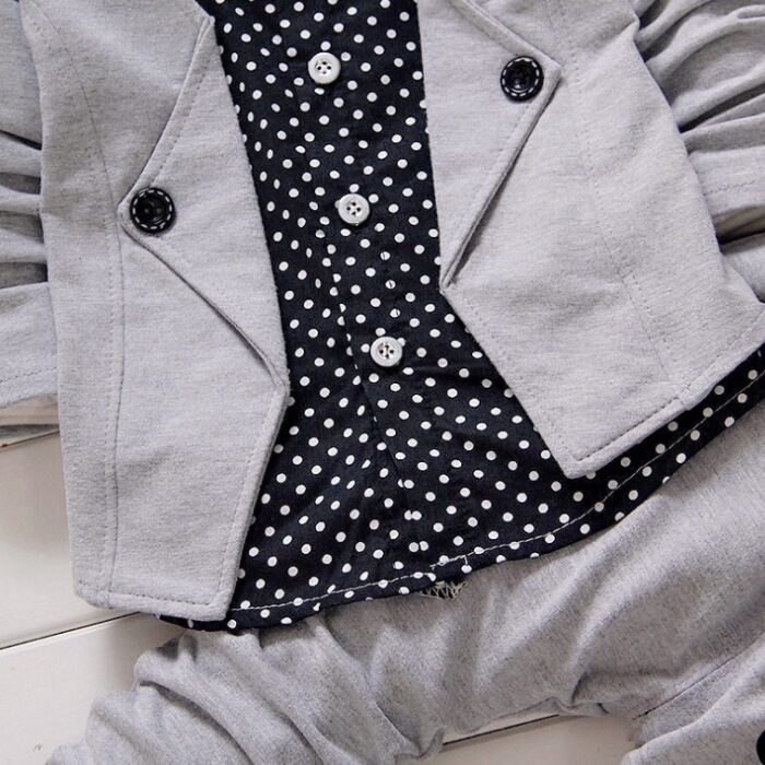 2401363646930.jpg Baby boy formal outfit set toddler boy suit set with blazer polka dot shirt and pants for weddings birthdays and parties