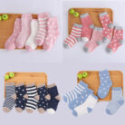 kids cotton tube socks