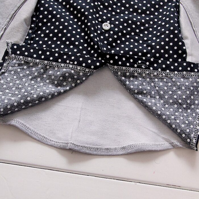 788323070424.jpg Baby boy formal outfit set toddler boy suit set with blazer polka dot shirt and pants for weddings birthdays and parties