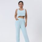 Women’s cozy 3-piece warm pajama lounge set with matching top, pants, and outerwear for winter sleepwear and stylish home loungewear.
